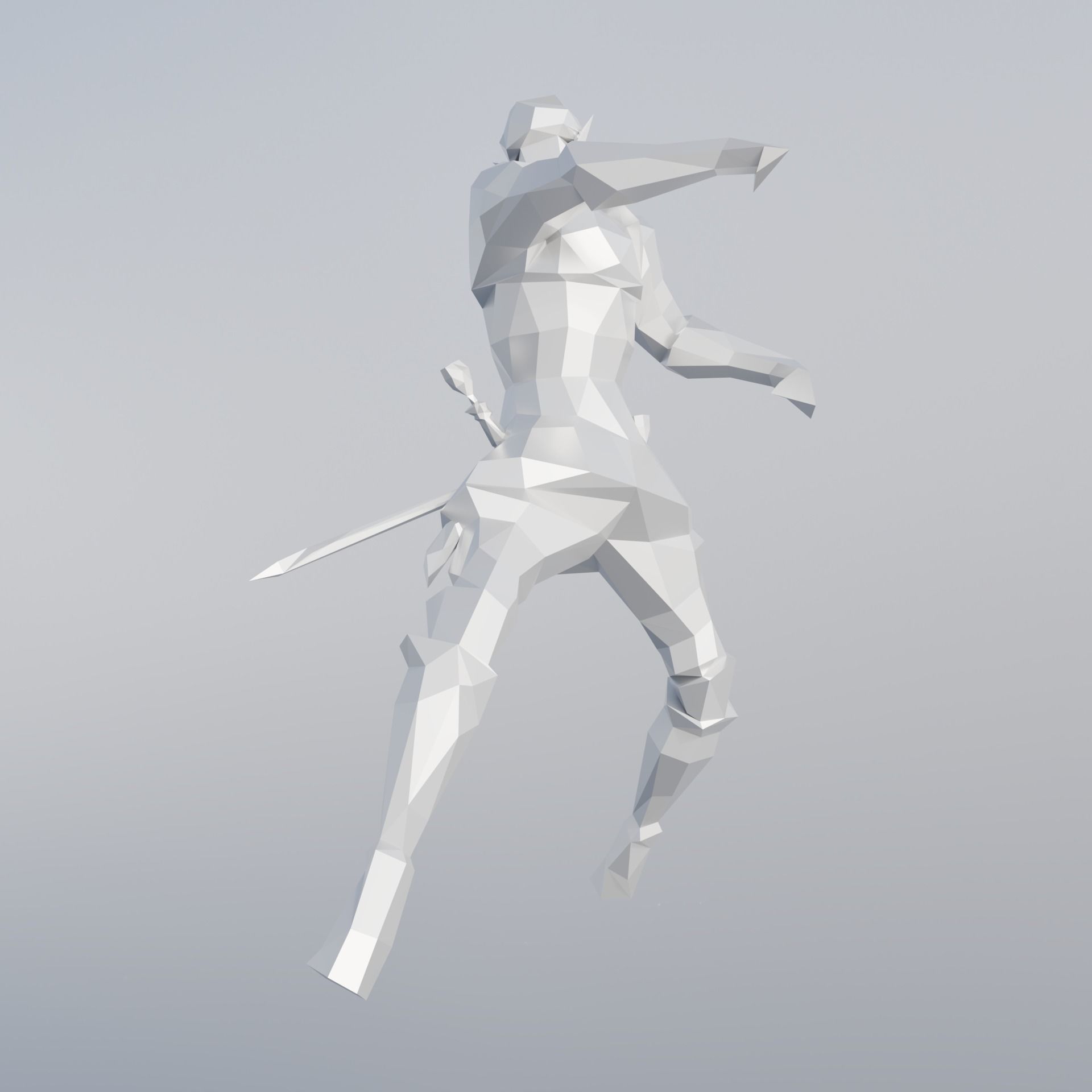 Polyhunter Low-poly 3D model_5