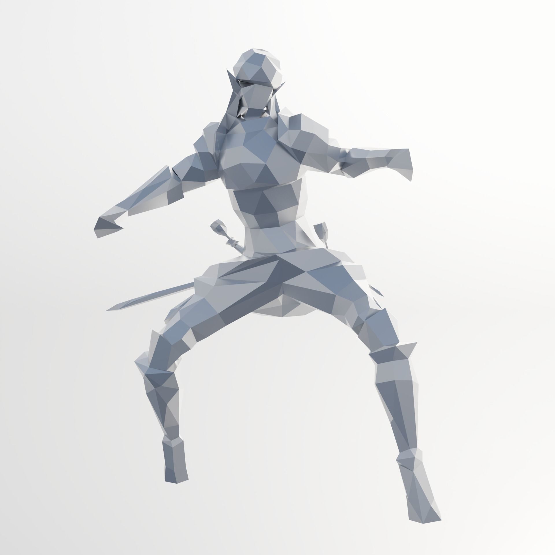 Polyhunter Low-poly 3D model_2