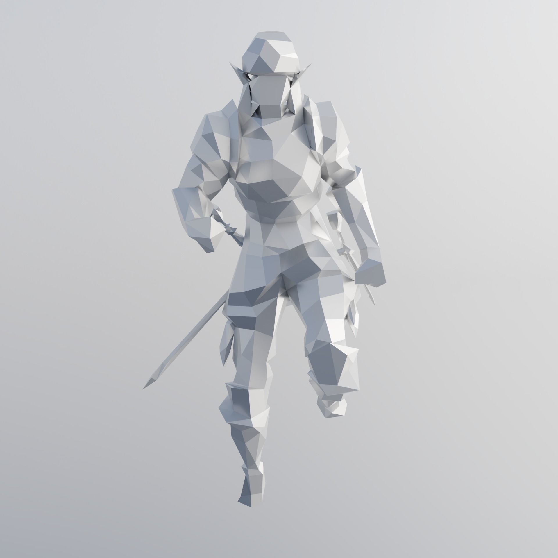 Polyhunter Low-poly 3D model_1