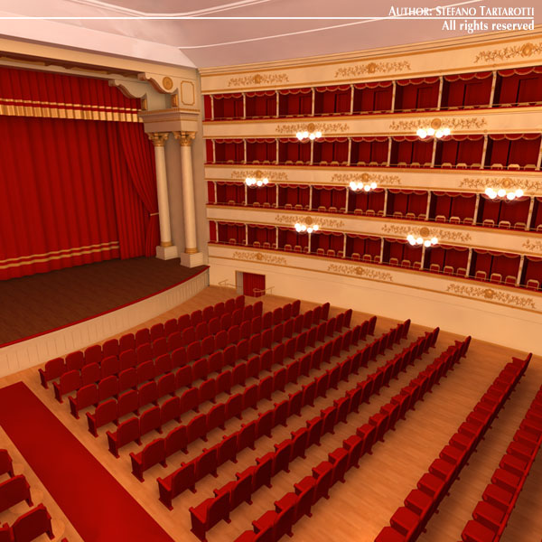 Old theatre 3D model_5