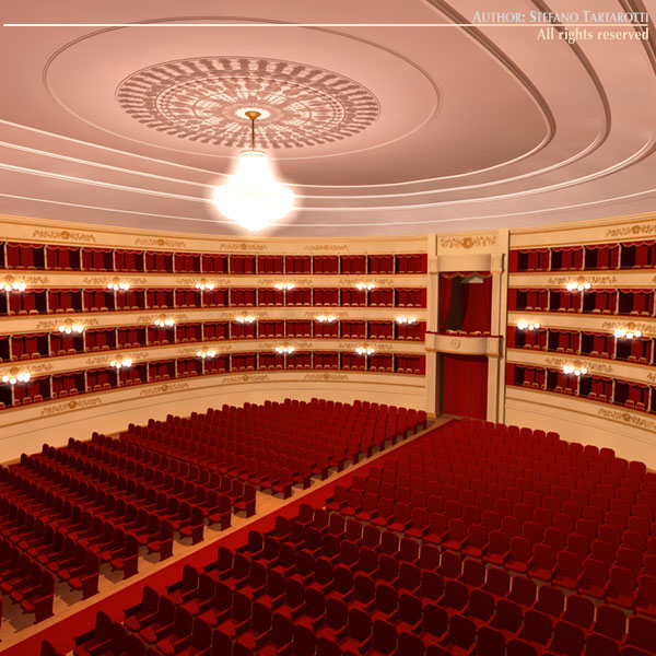 Old theatre 3D model_7