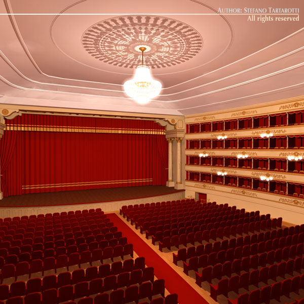 Old theatre 3D model_8