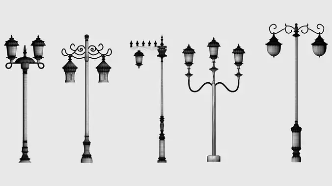 Classic Lantern 3D Model - Vintage Lighting Design 3D print model