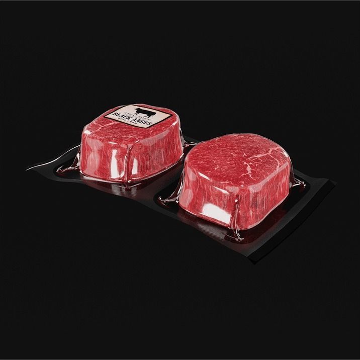 Angus Beef Vacuum 3D model_6