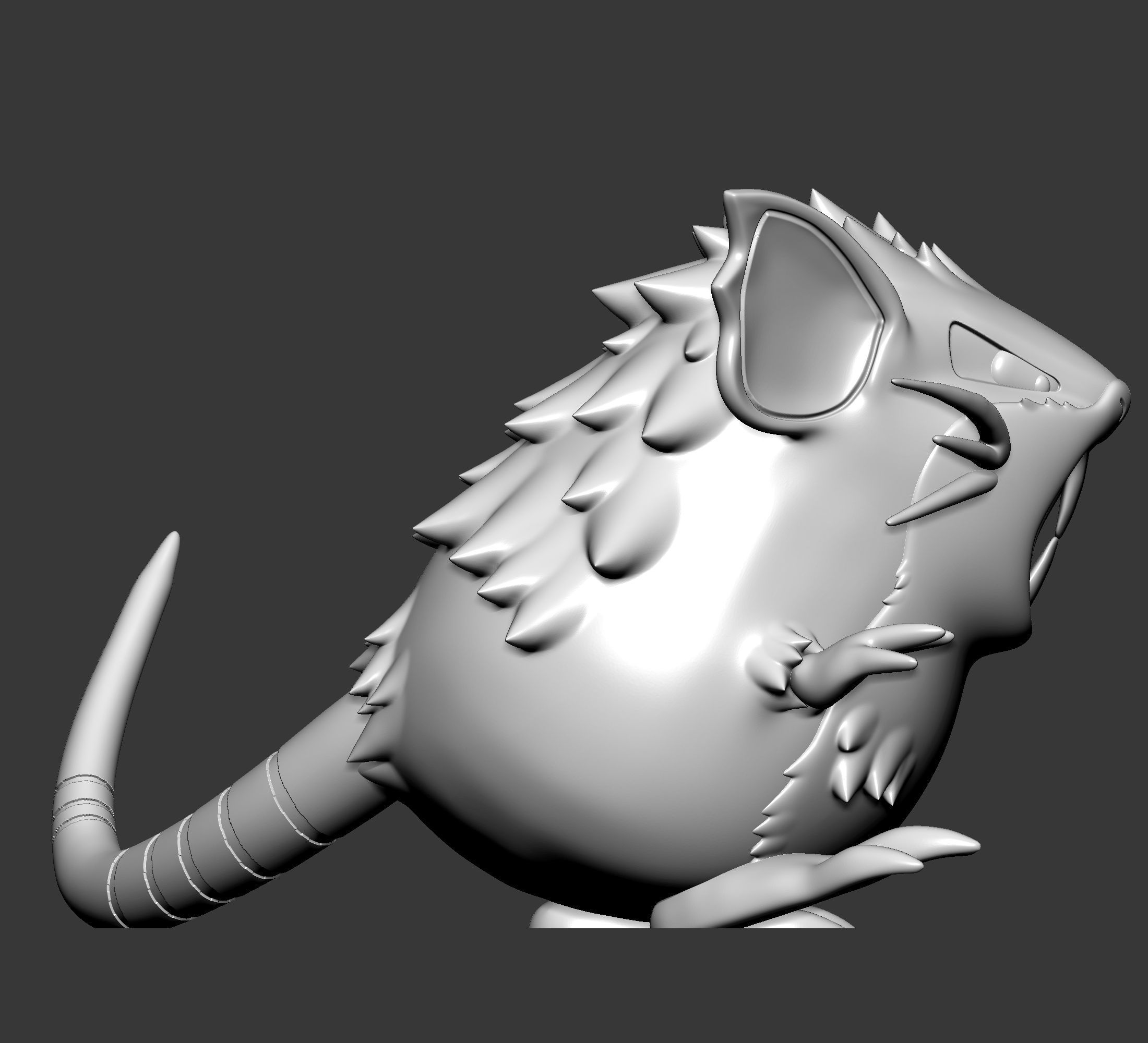 Pokemon - Raticate  with 2 poses 3D print model_14