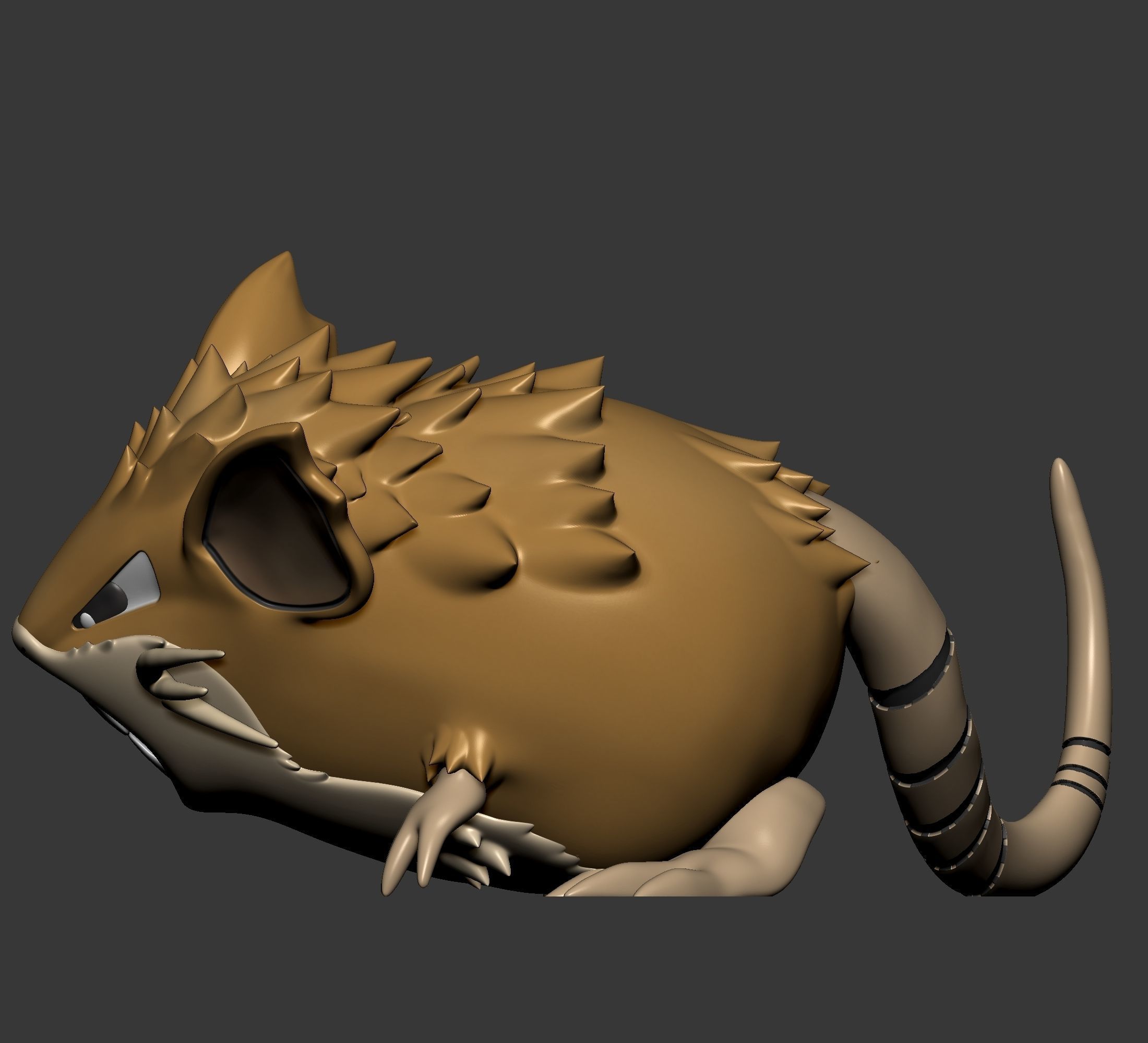 Pokemon - Raticate  with 2 poses 3D print model_5