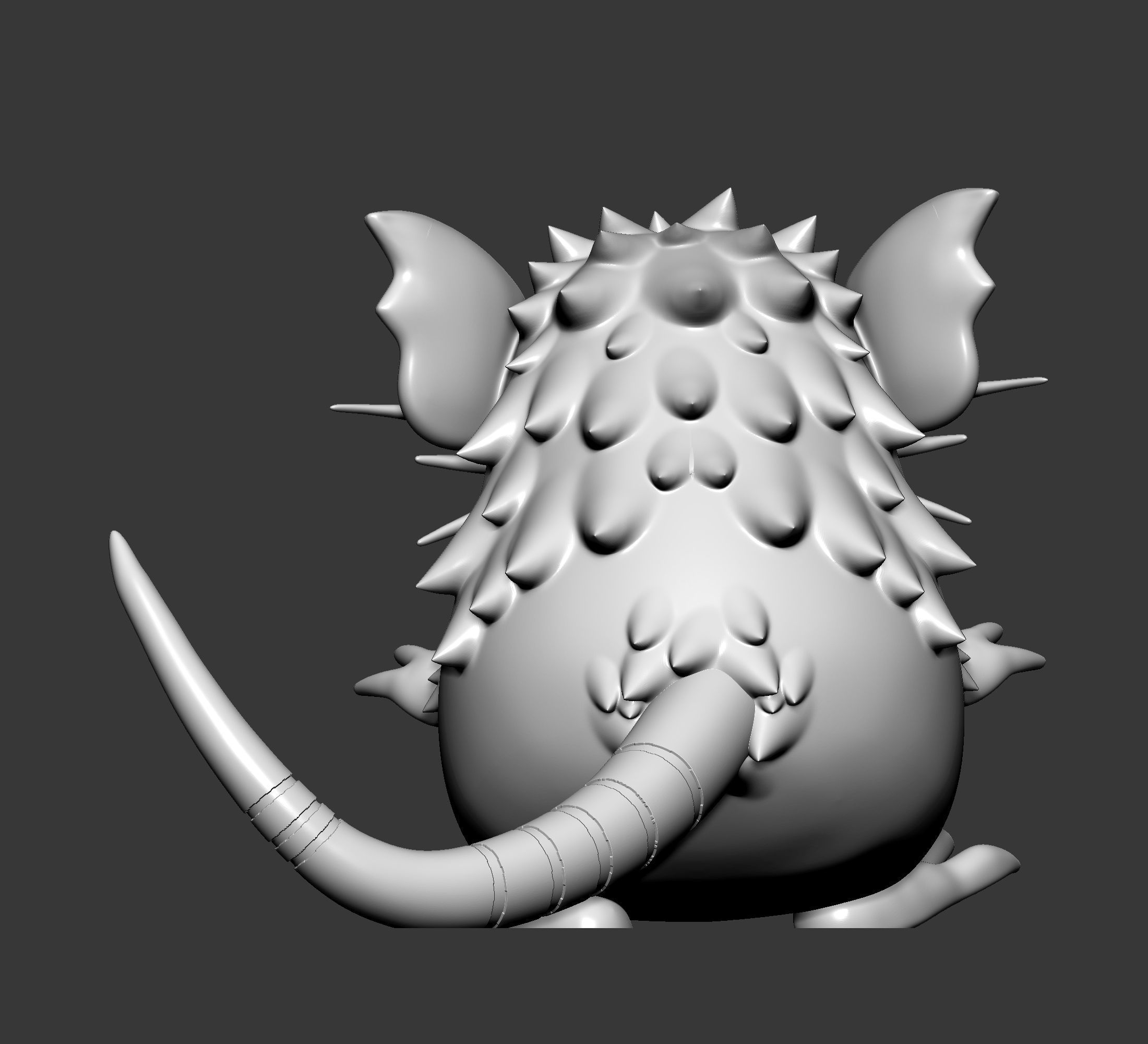 Pokemon - Raticate  with 2 poses 3D print model_13