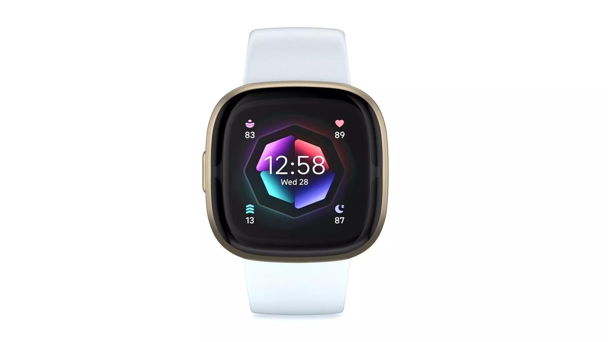 Fitbit Sense 2 Blue Mist 3D model_0
