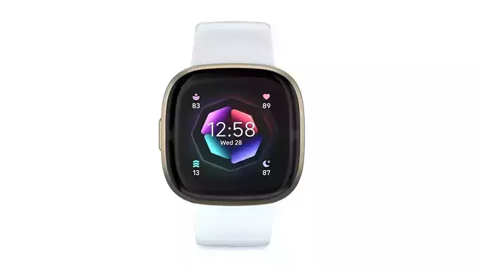 Fitbit Sense 2 Blue Mist 3D model