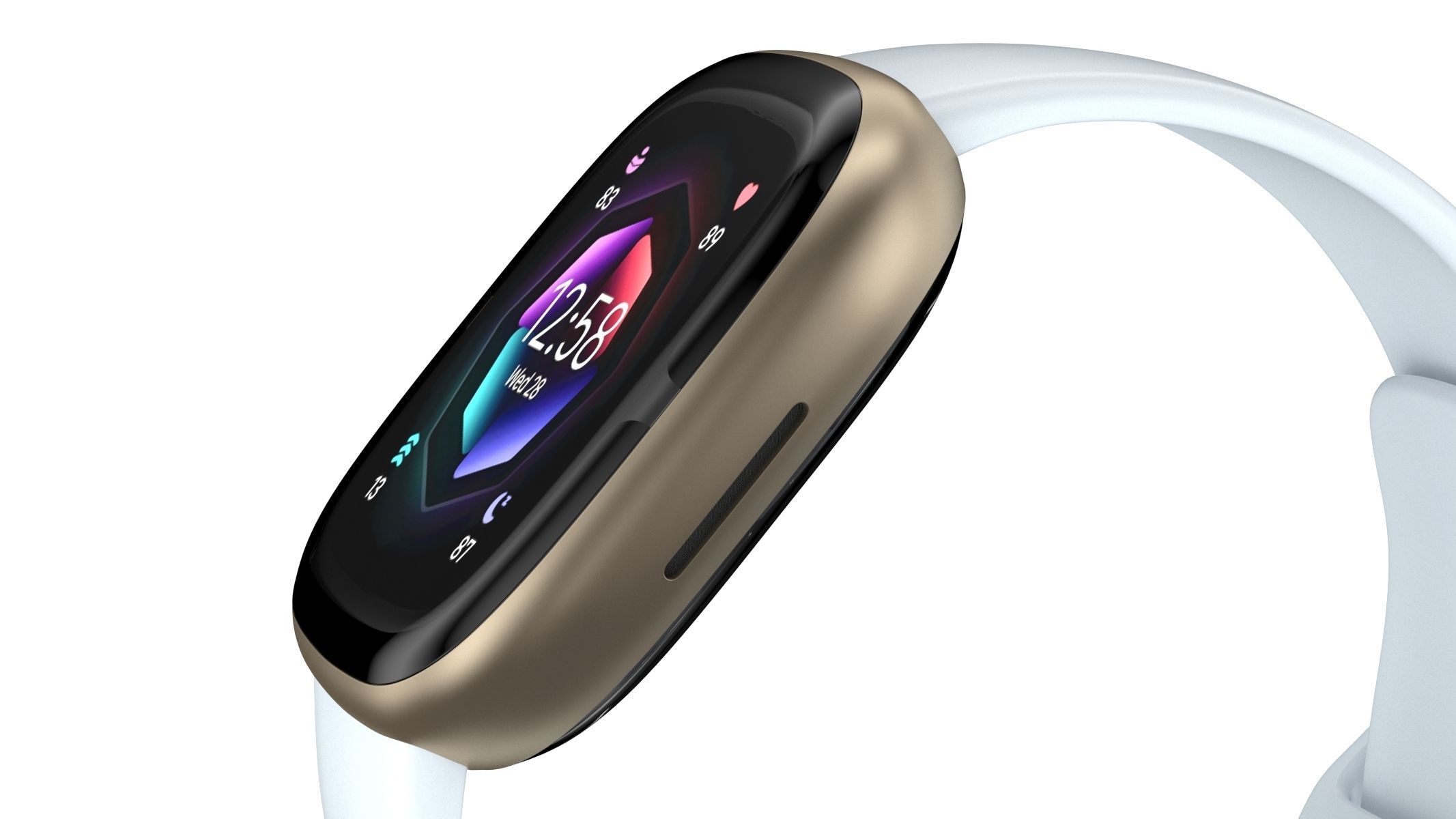 Fitbit Sense 2 Blue Mist 3D model_6