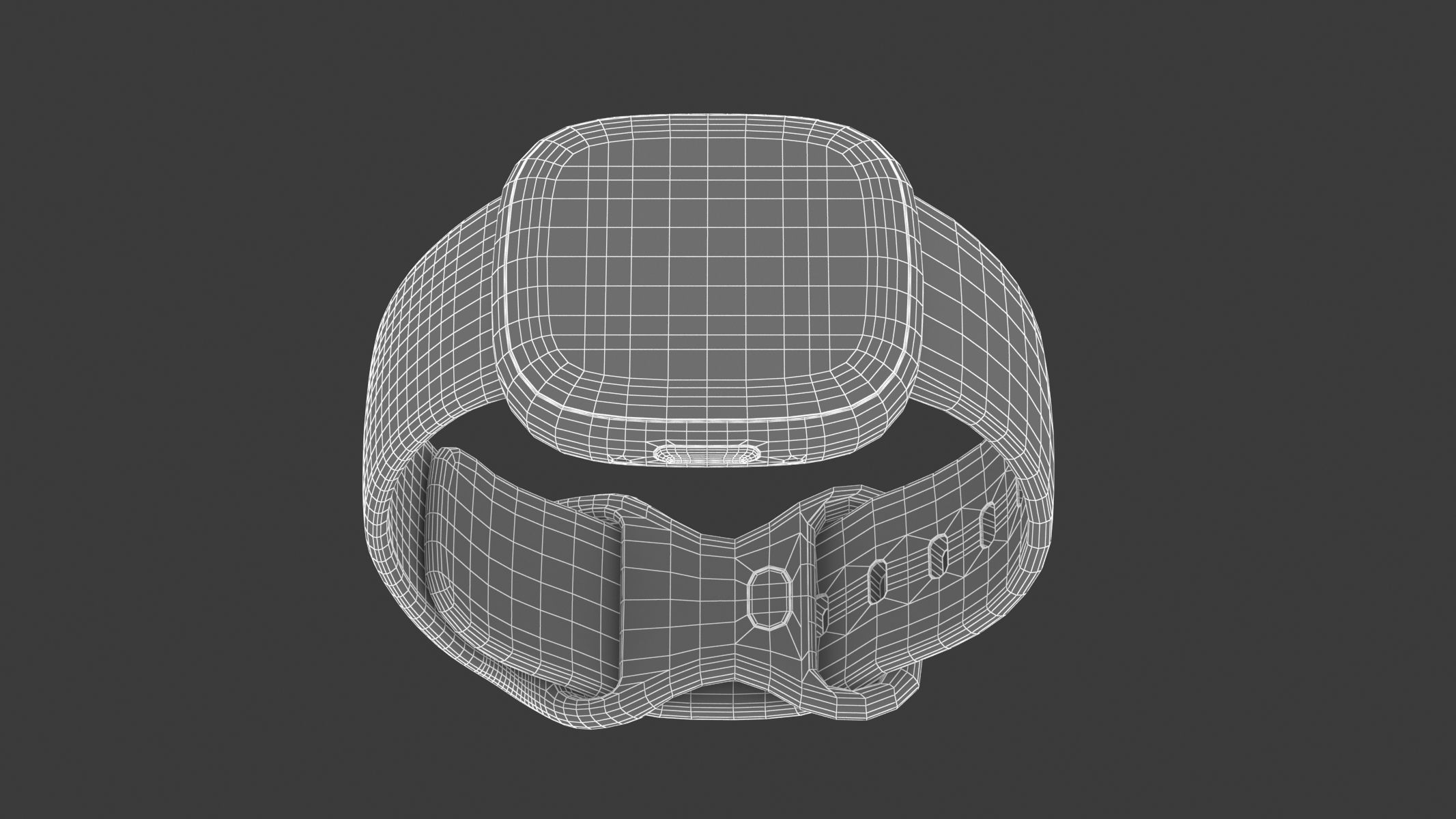 Fitbit Sense 2 Luna White 3D model_17