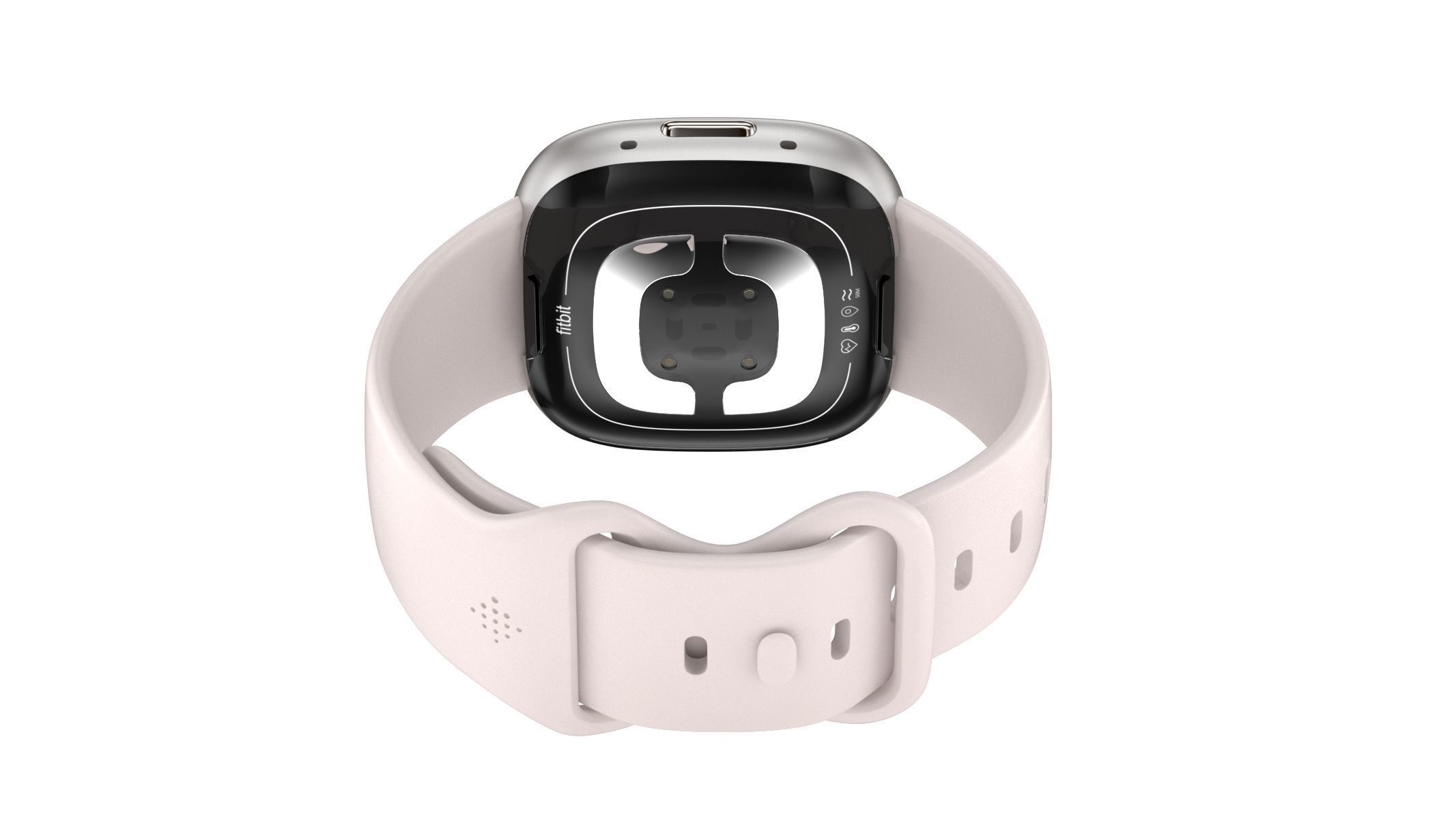 Fitbit Sense 2 Luna White 3D model_8