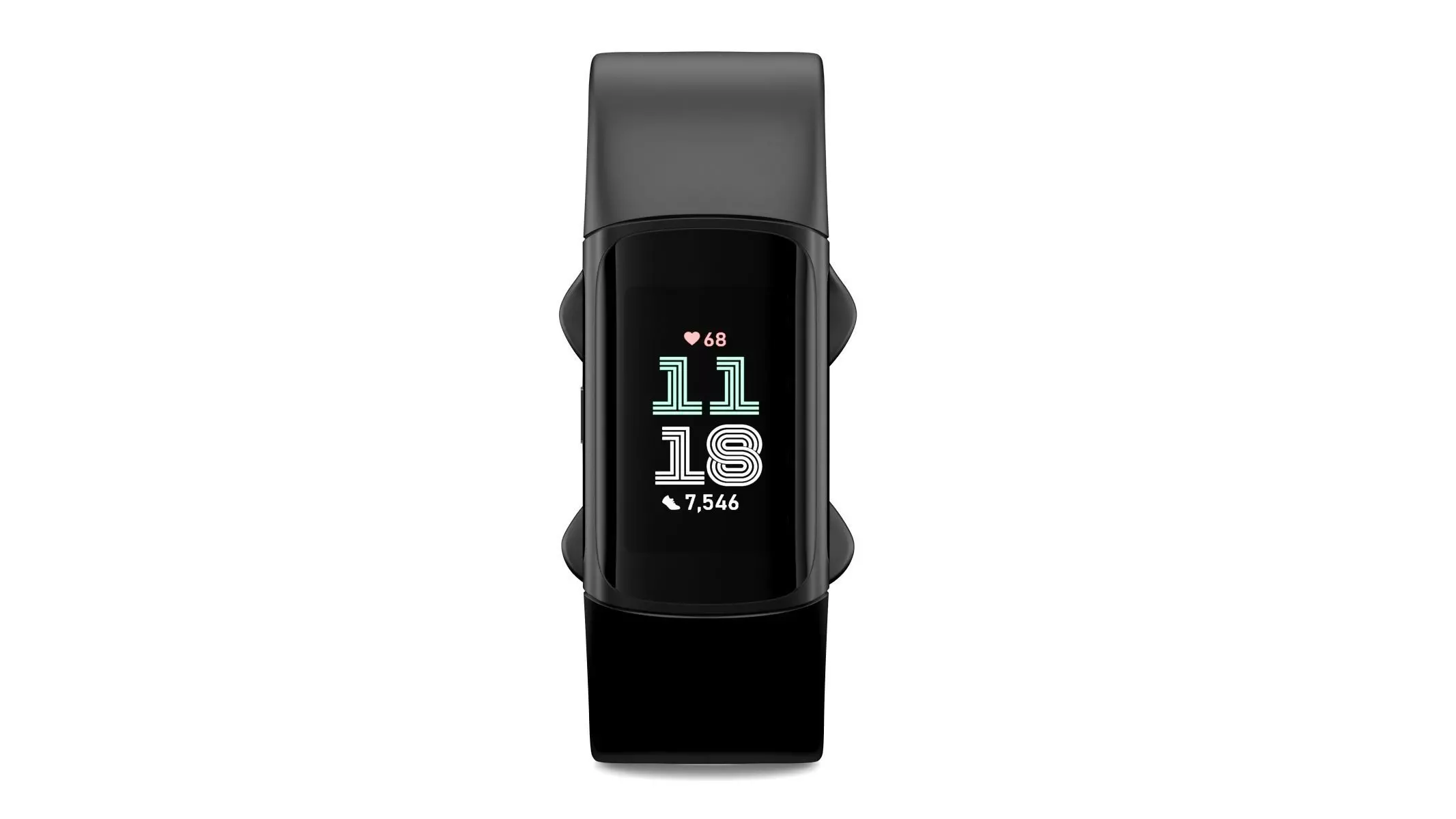 Fitbit Charge 6 Black 3D model_0