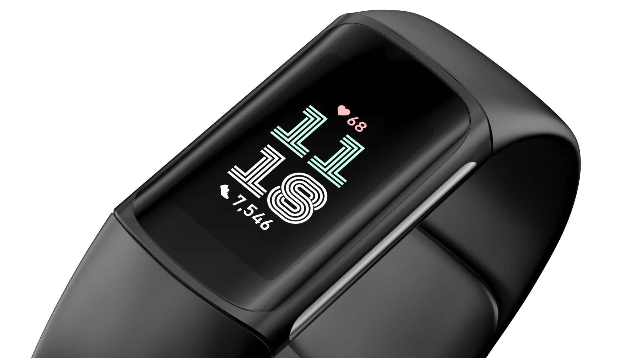 Fitbit Charge 6 Black 3D model_3