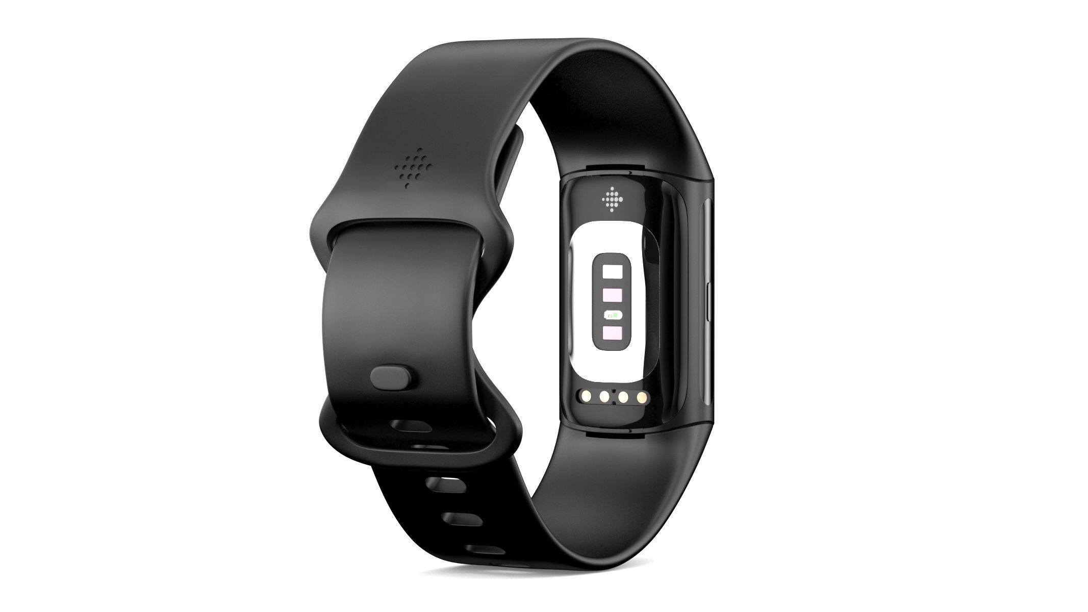 Fitbit Charge 6 Black 3D model_5