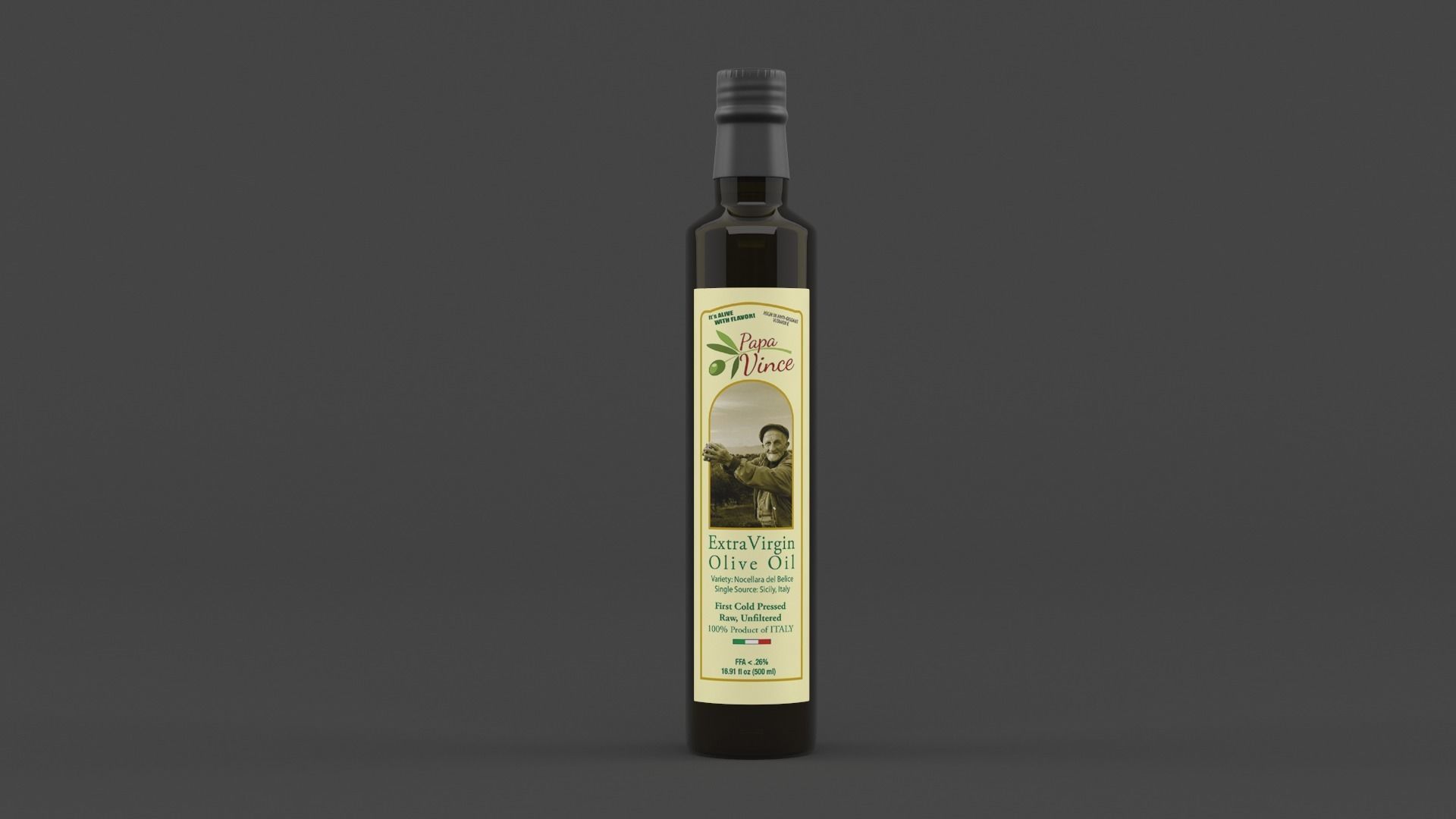Olive Oil 3D model_3