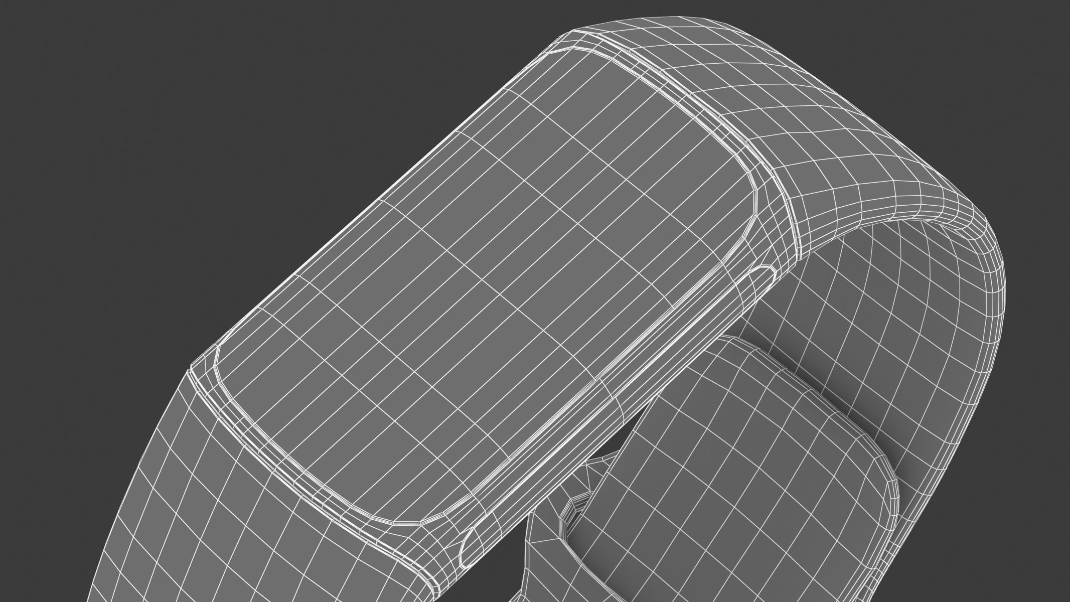 Fitbit Charge 6 Silver 3D model_13