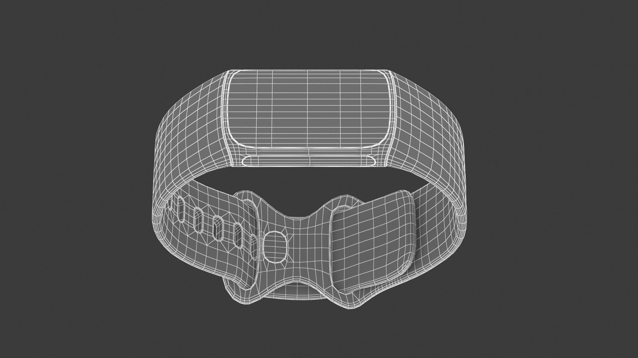 Fitbit Charge 6 Silver 3D model_17