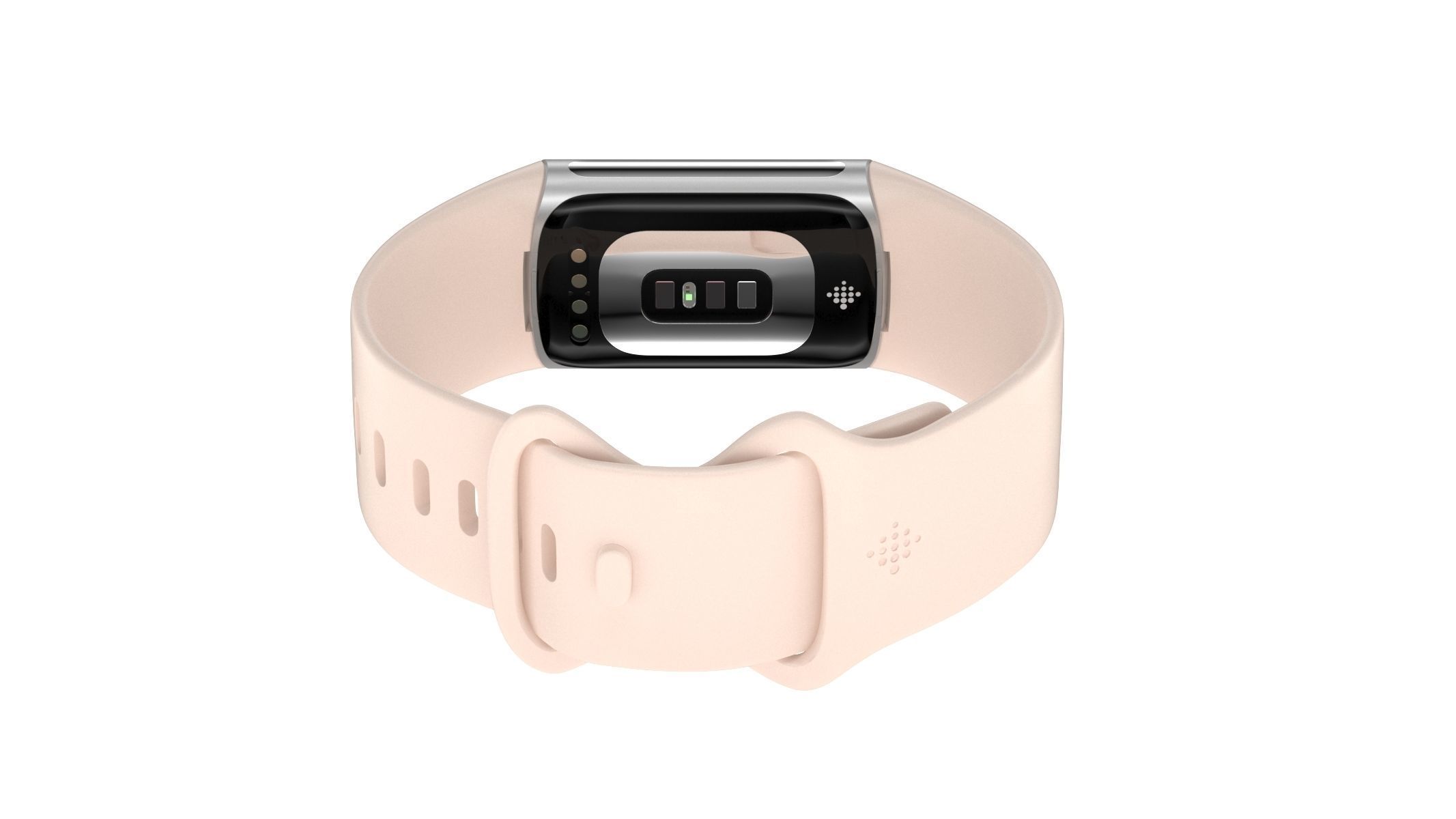 Fitbit Charge 6 Silver 3D model_8