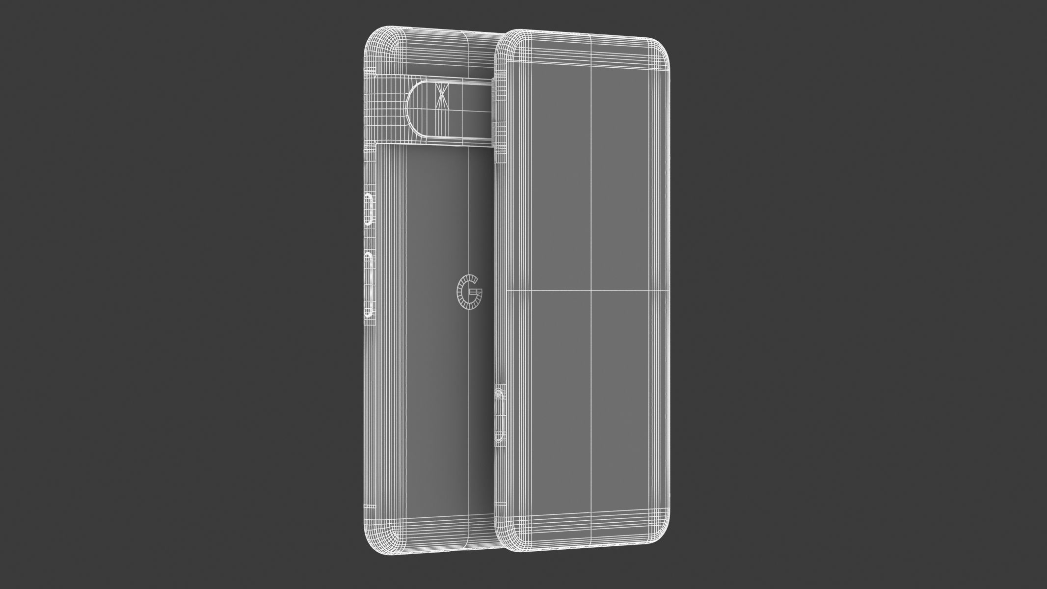 Google Pixel 8 Pro Obsidian 3D model_11