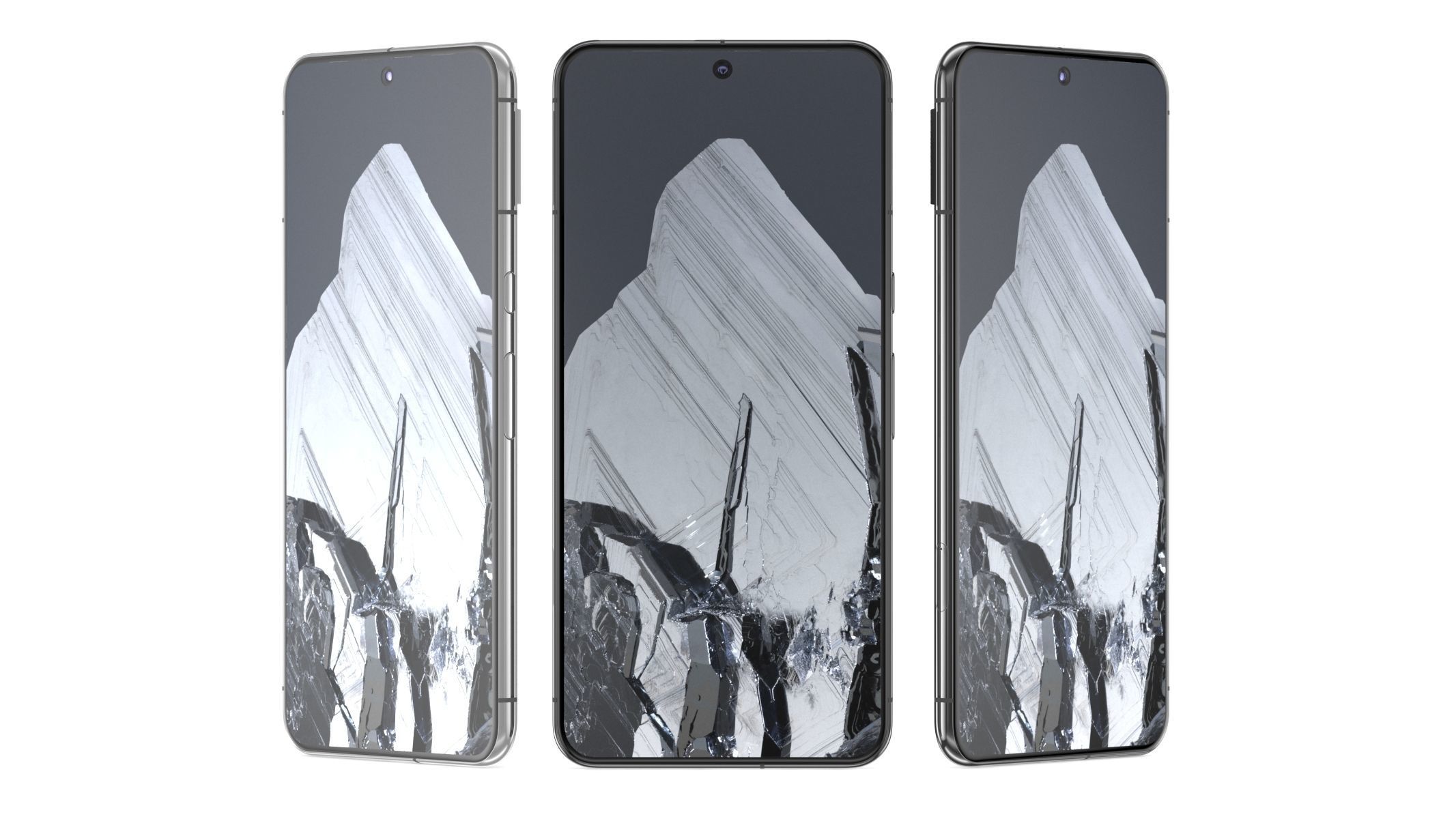 Google Pixel 8 Pro Obsidian 3D model_7