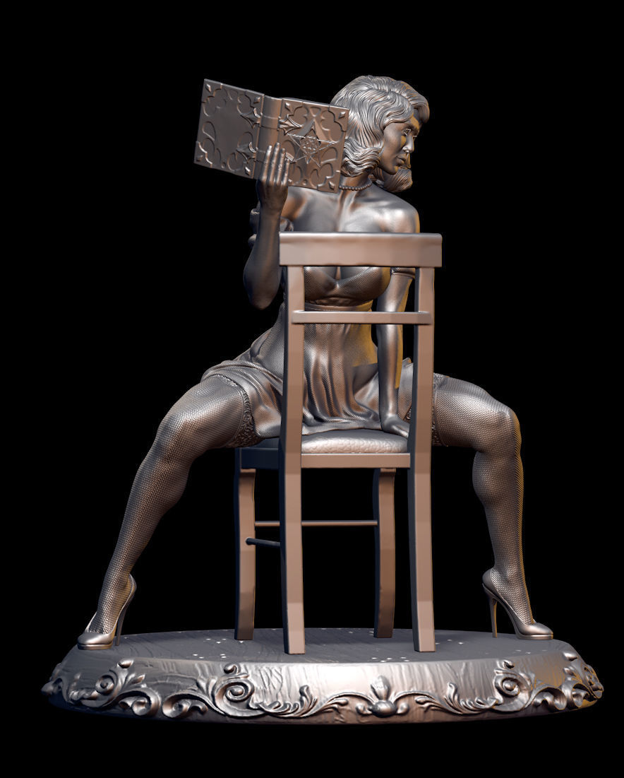 wanda teacher  3D print model_8
