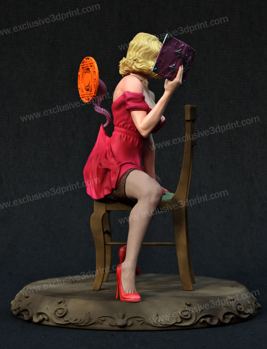 wanda teacher  3D print model_3