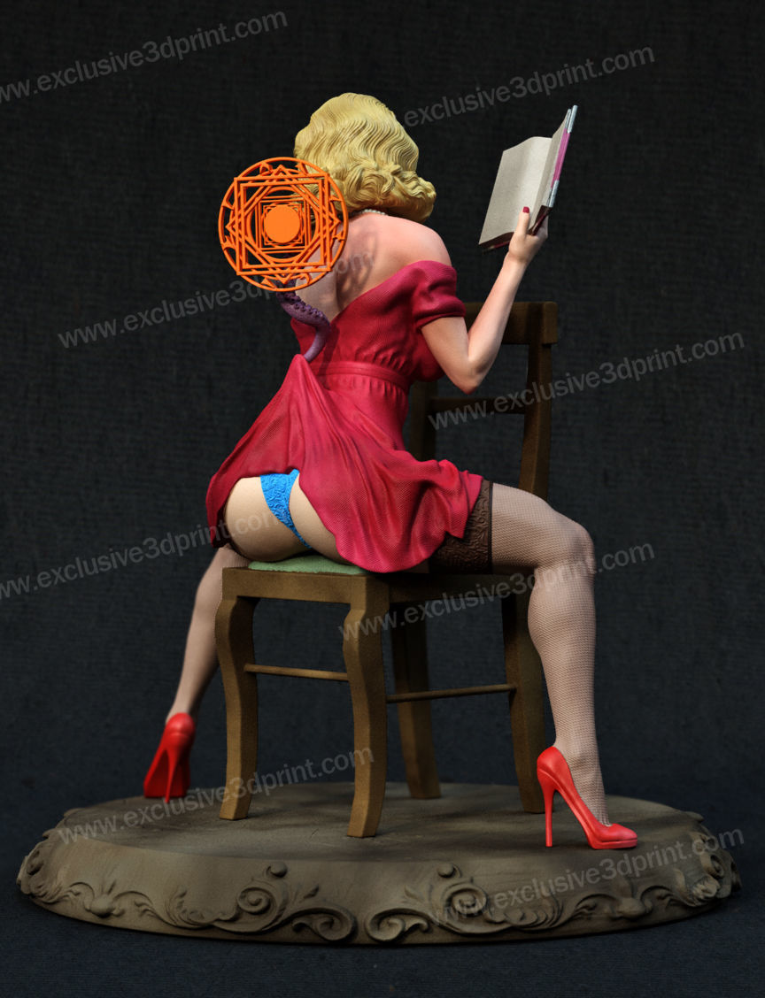 wanda teacher  3D print model_1
