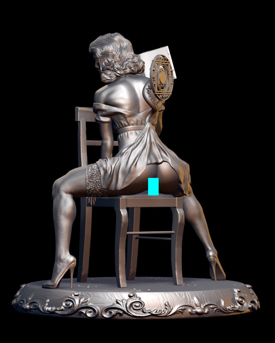 wanda teacher  3D print model_12