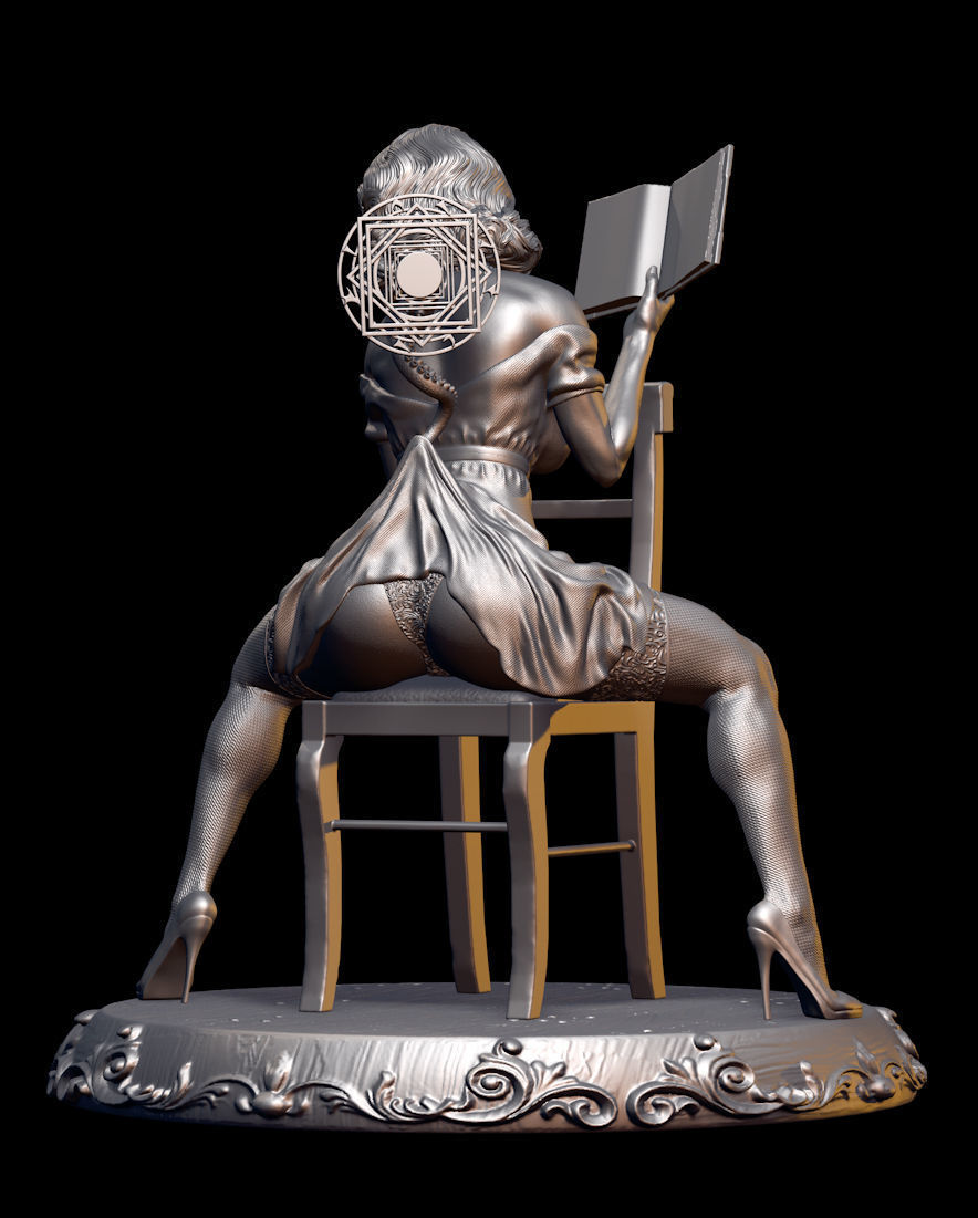 wanda teacher  3D print model_14