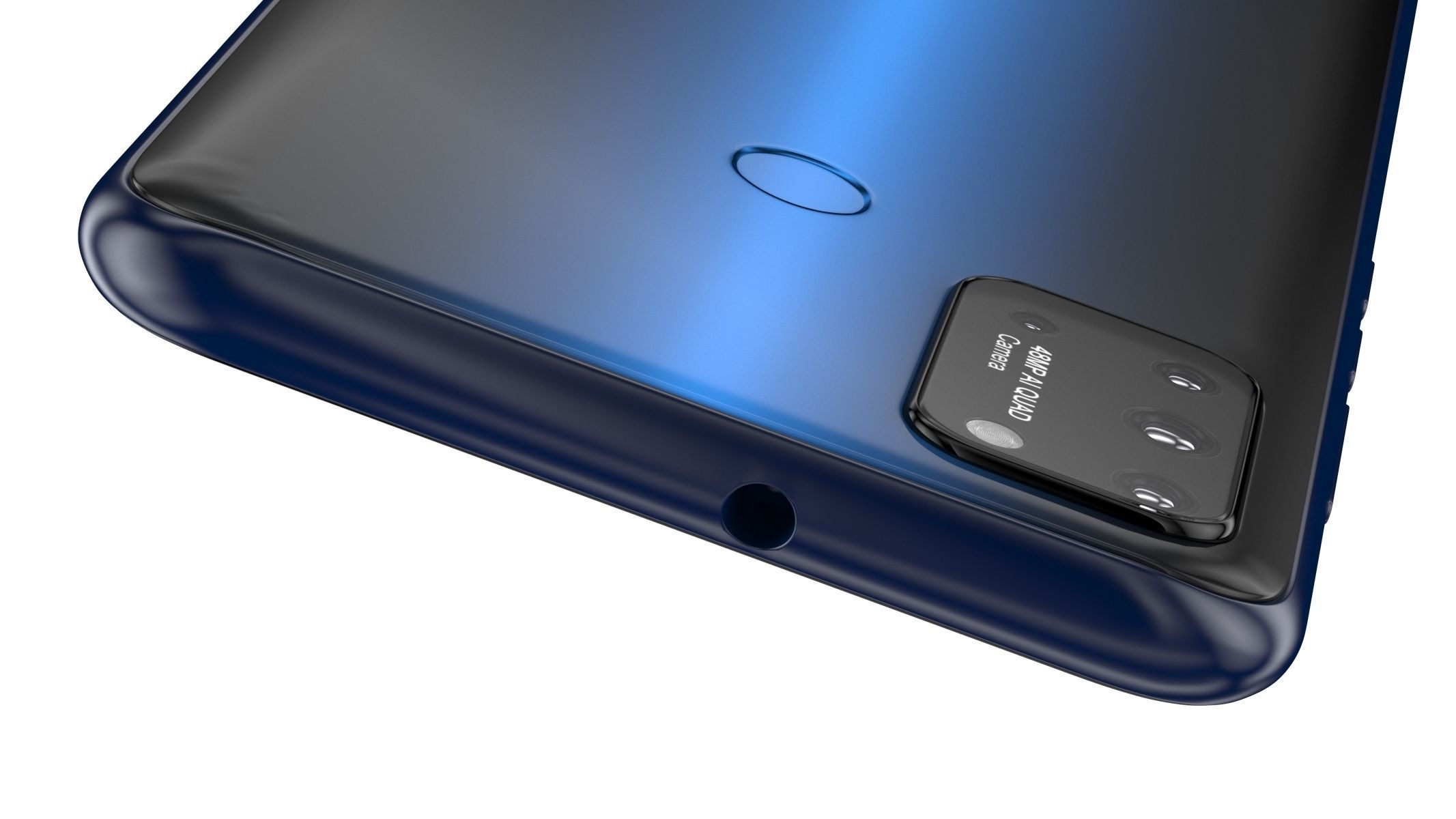 LG W41 Blue 3D model_6