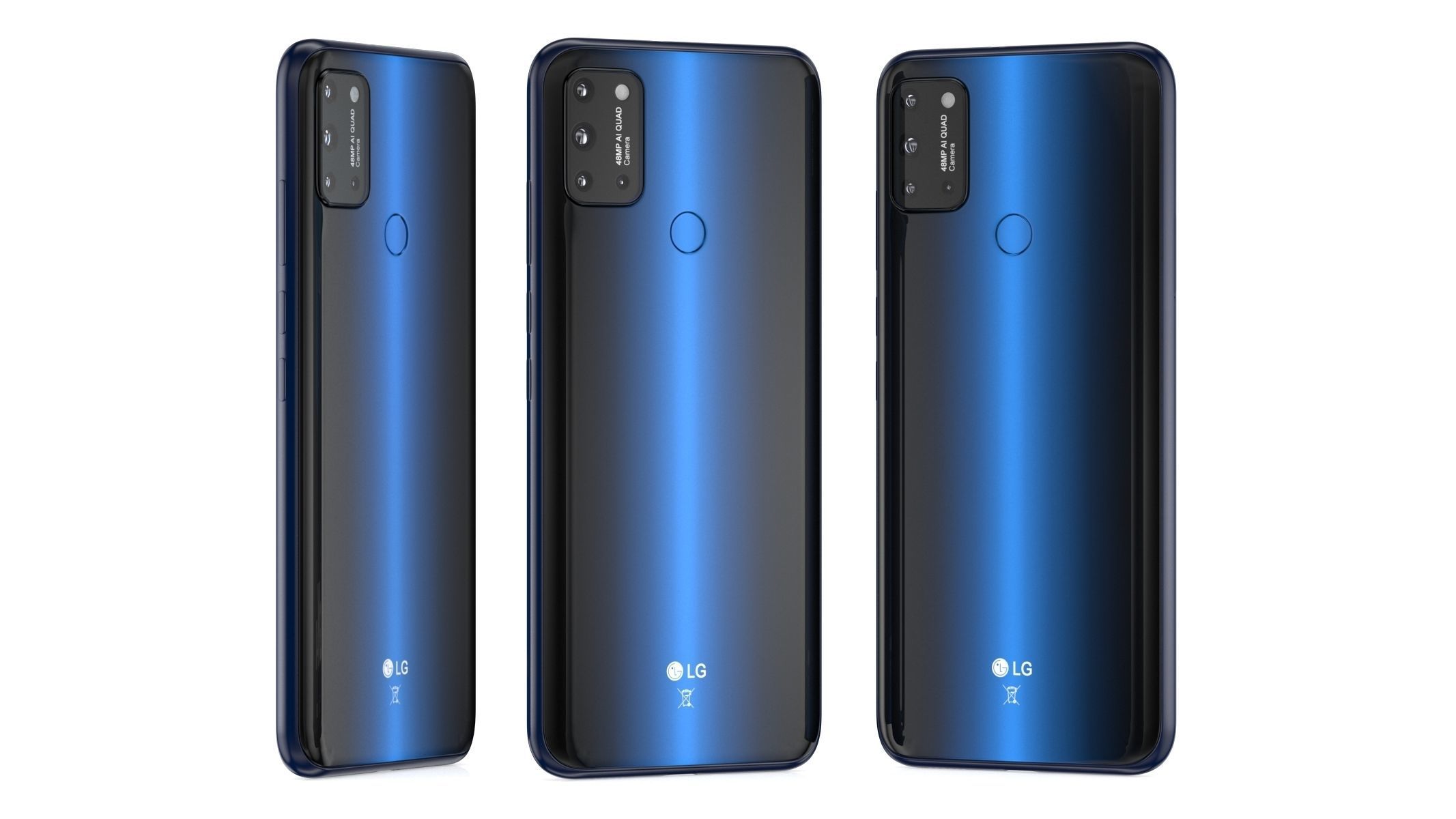 LG W41 Blue 3D model_8