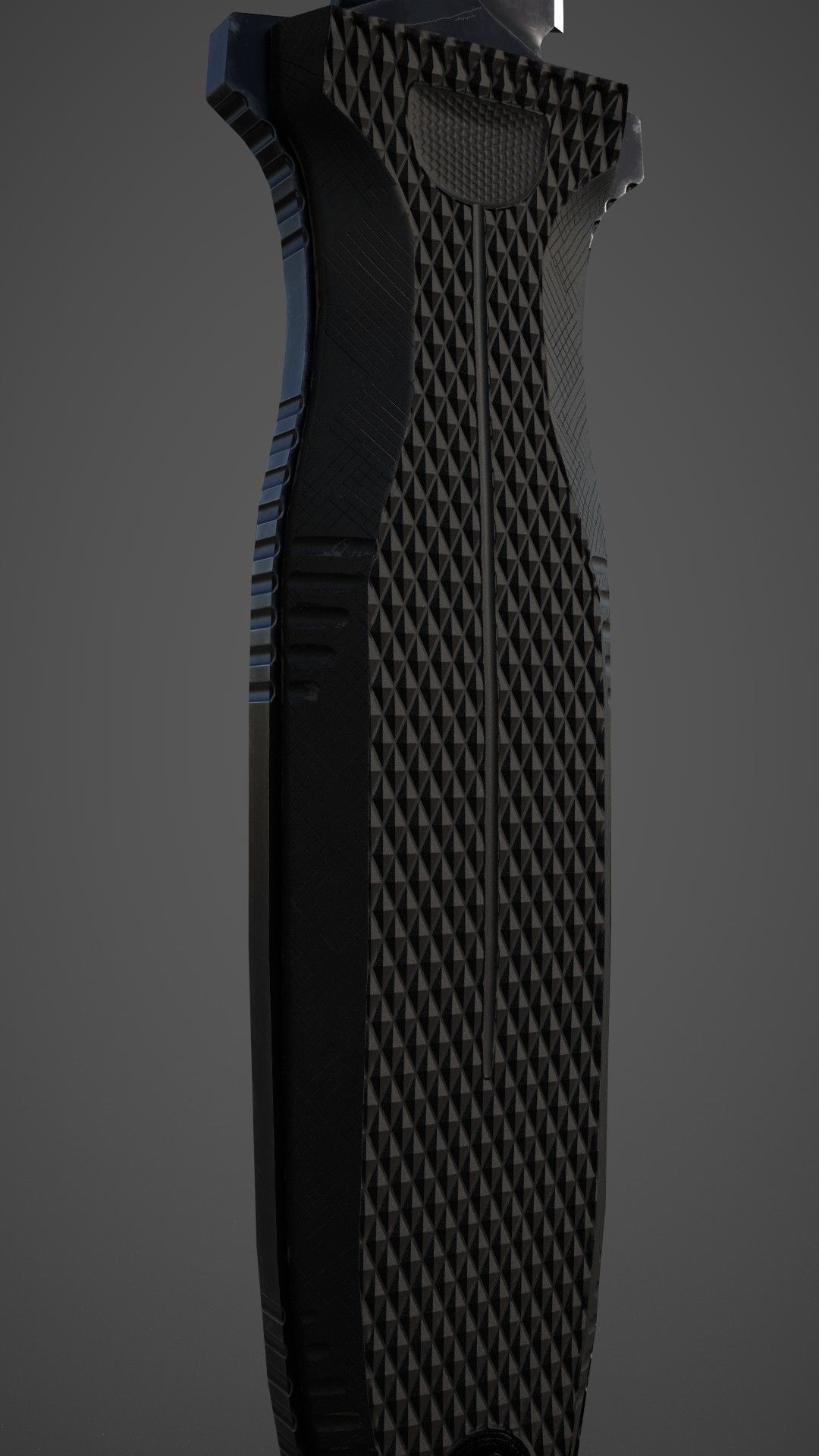 SOG Pentagon Tactical Knife - Lowpoly Game Asset Low-poly 3D model_5