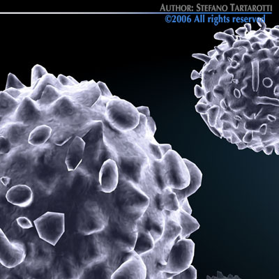 Micro cells models collection 3D model_24