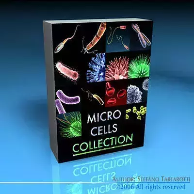 Micro cells models collection 3D model