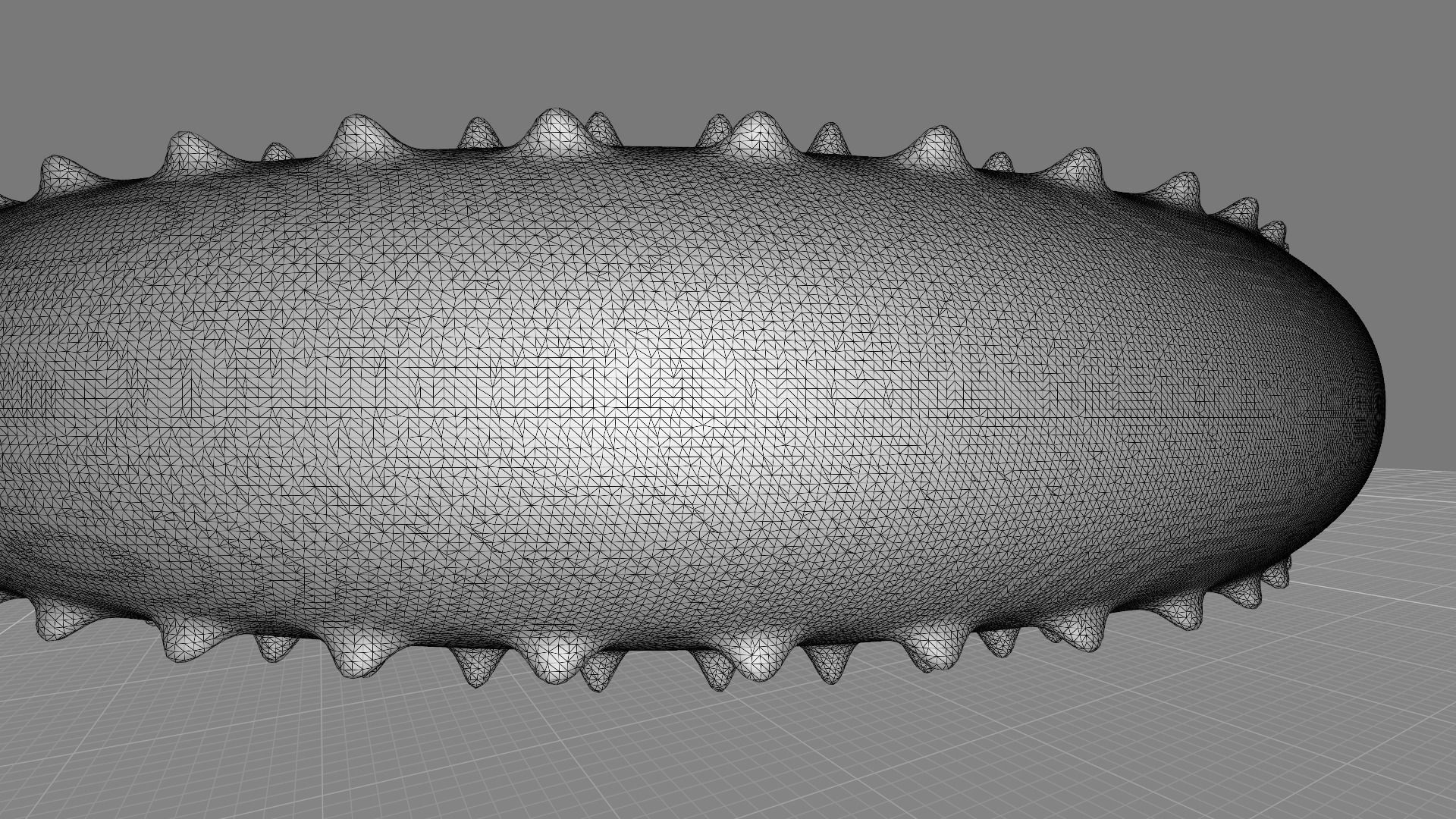 Discocone Shell Ornamented Spines 3D print model_16