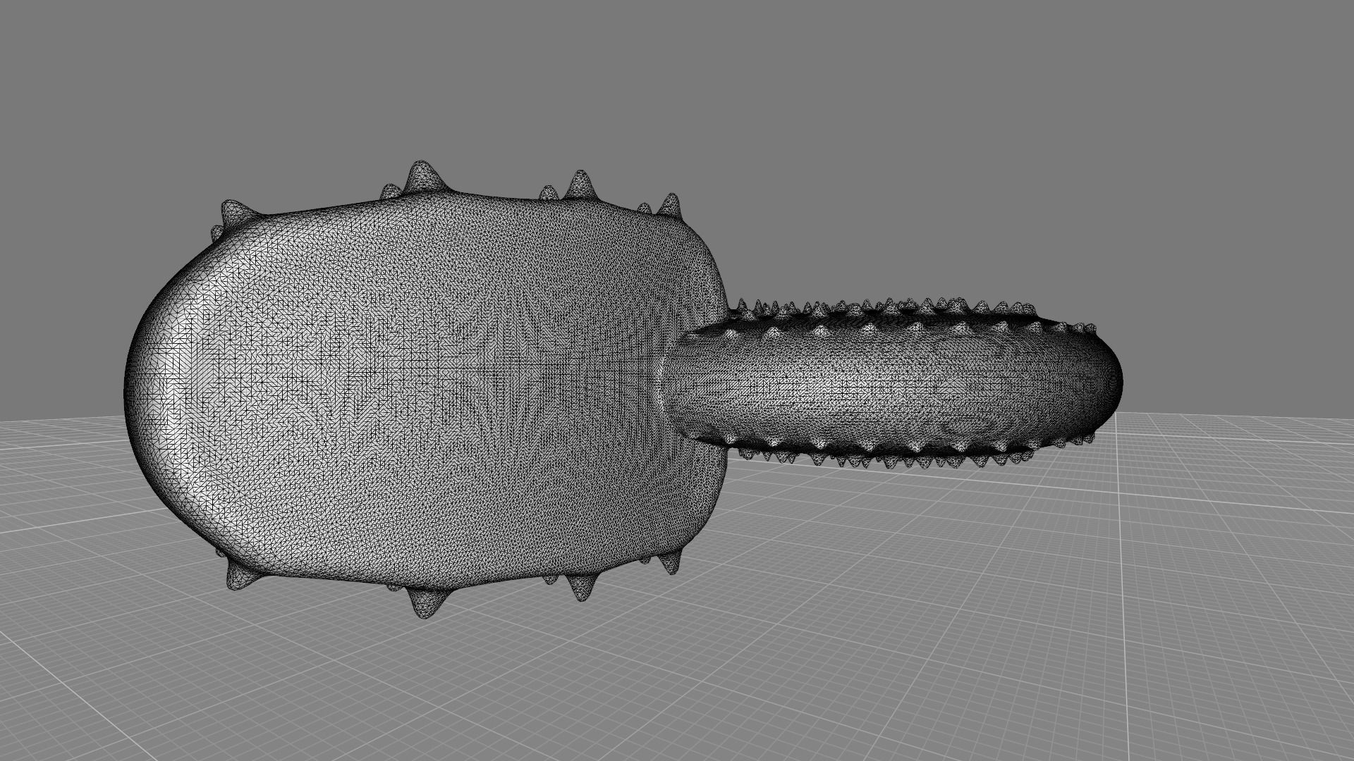 Discocone Shell Ornamented Spines 3D print model_17