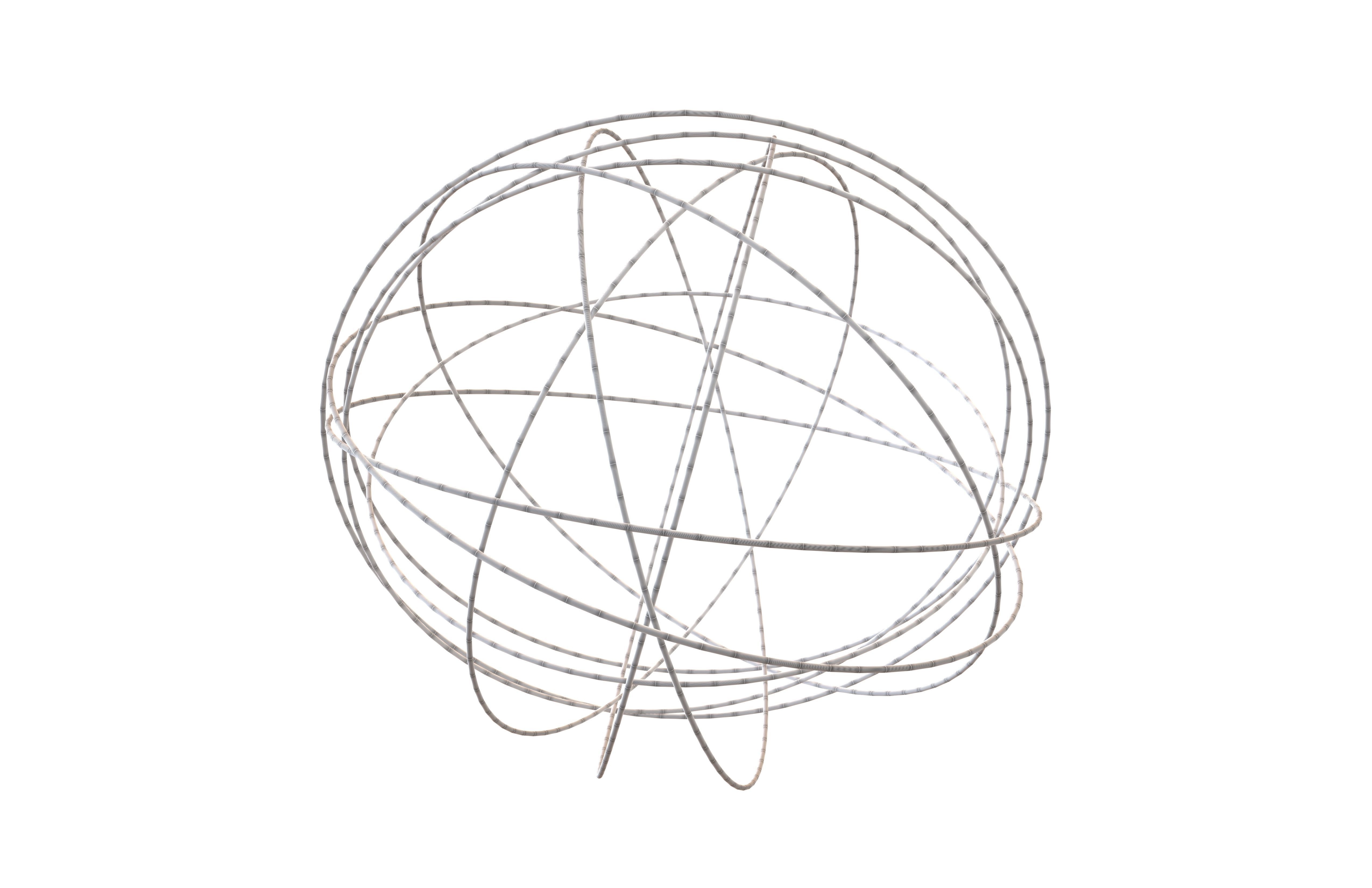 Abstract Sphere v3 001 Low-poly 3D model_4