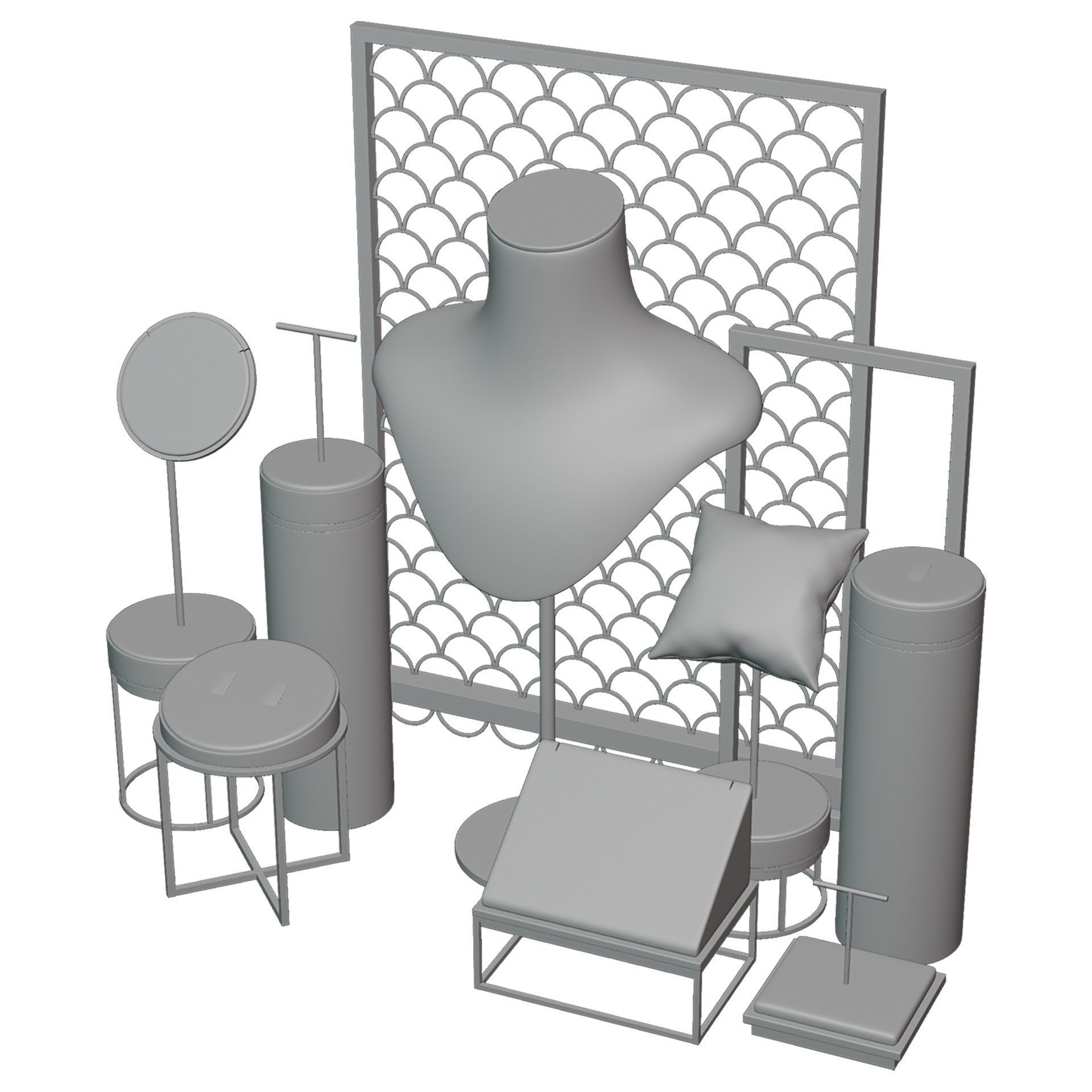 Jewelry Stand Vol 3 3D print model 3D print model_1