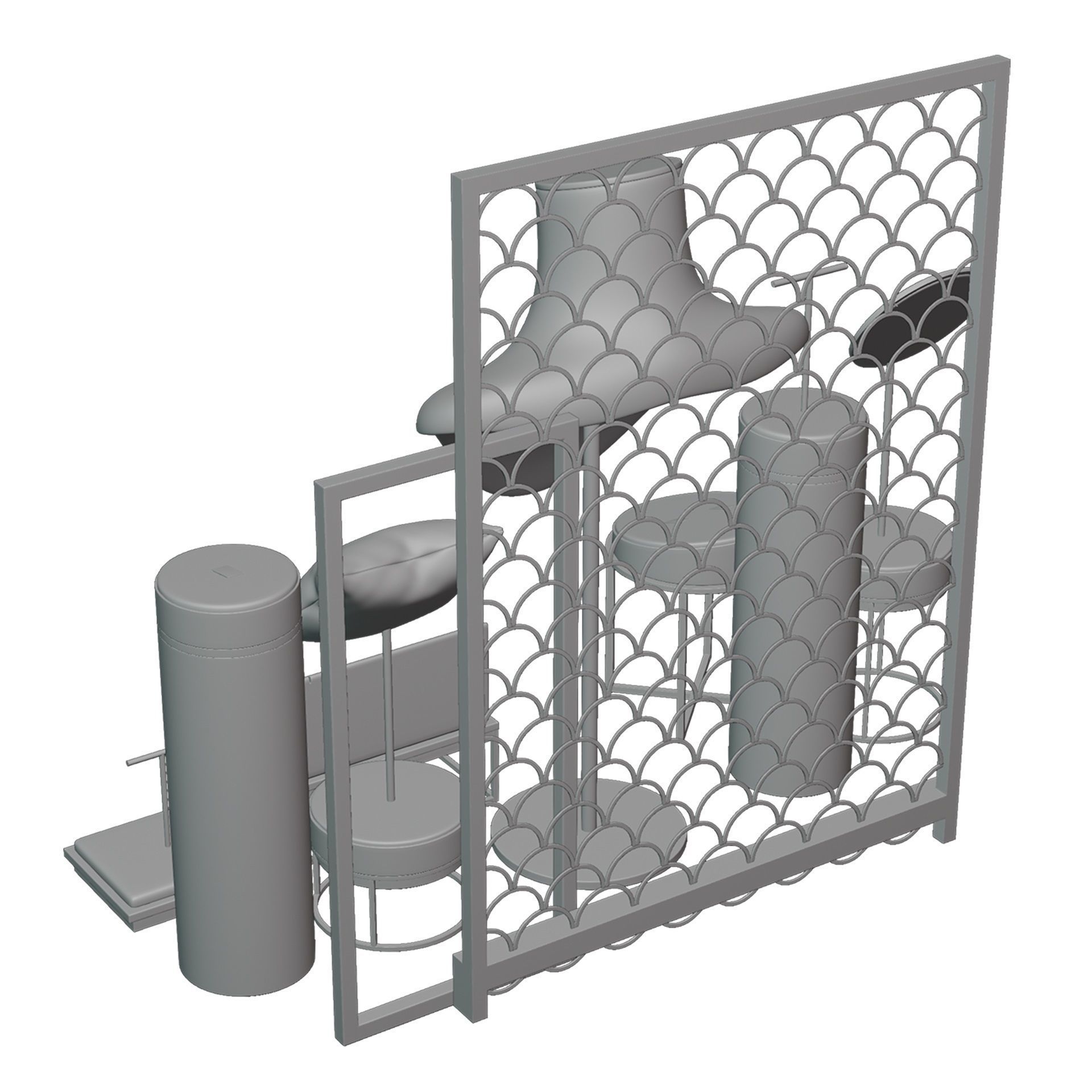 Jewelry Stand Vol 3 3D print model 3D print model_7