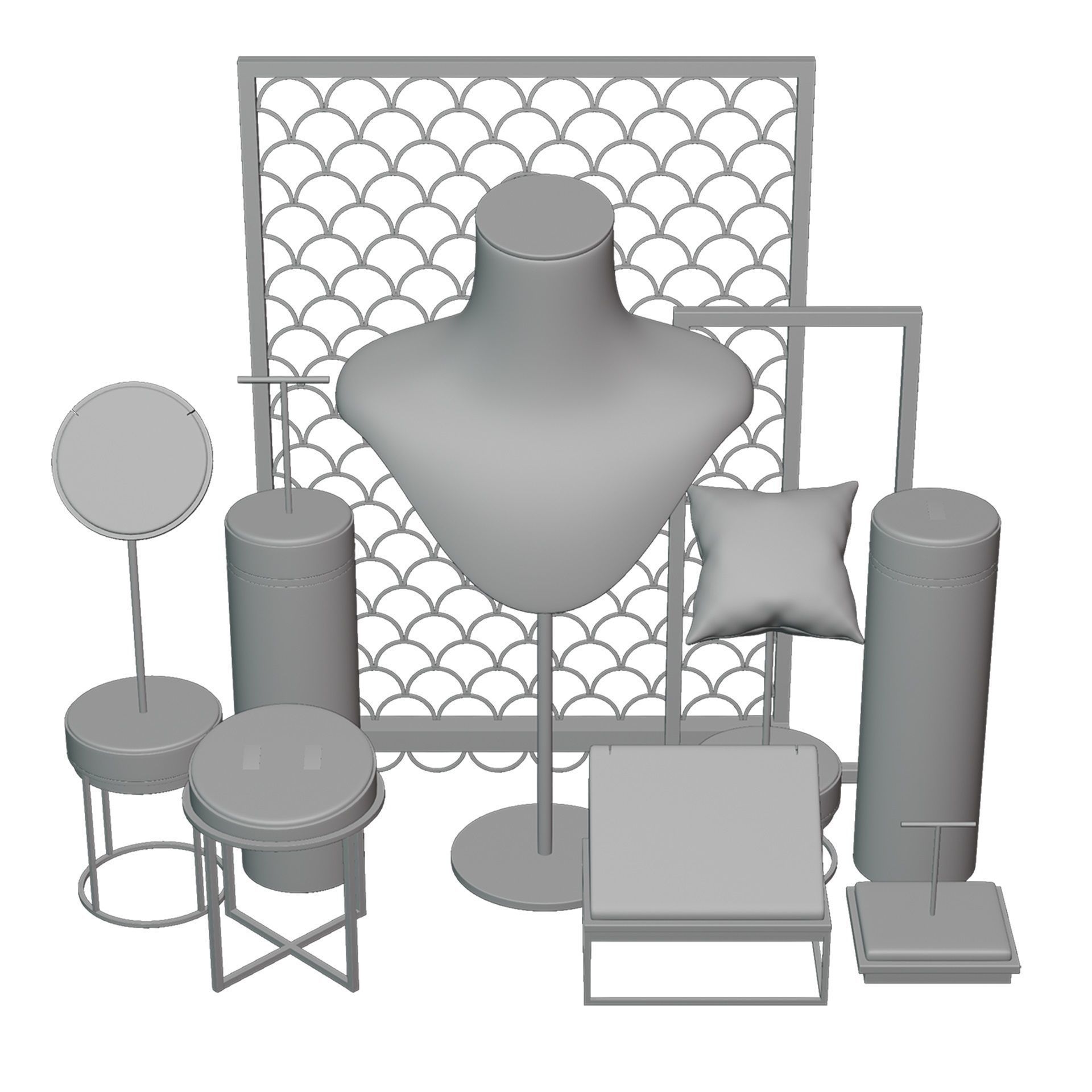 Jewelry Stand Vol 3 3D print model 3D print model_2