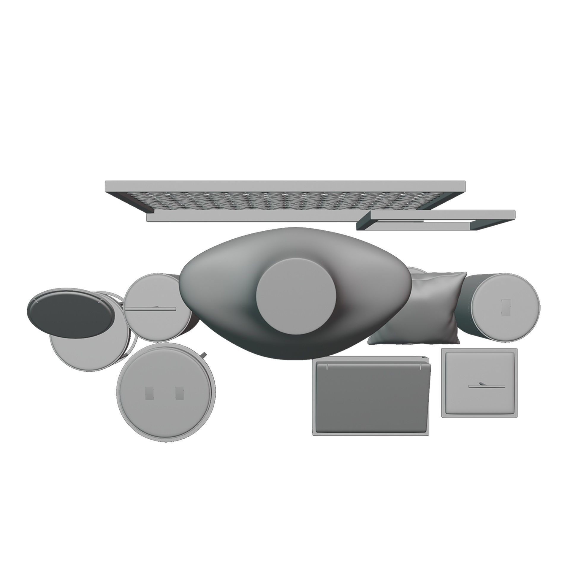 Jewelry Stand Vol 3 3D print model 3D print model_9