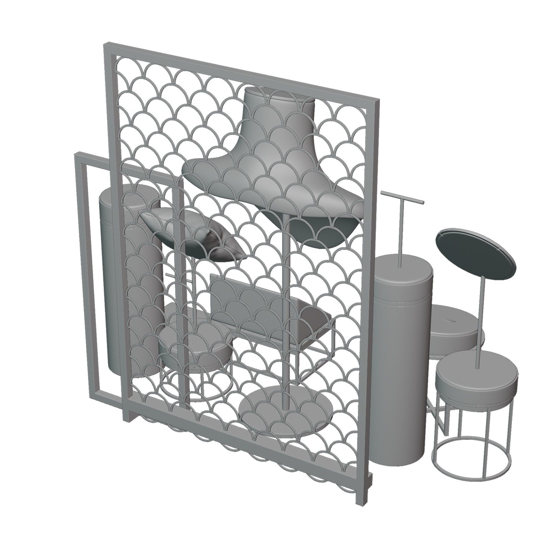 Jewelry Stand Vol 3 3D print model 3D print model_5