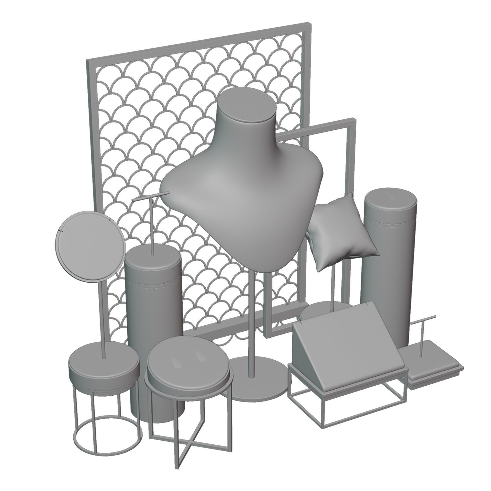 Jewelry Stand Vol 3 3D print model 3D print model_3