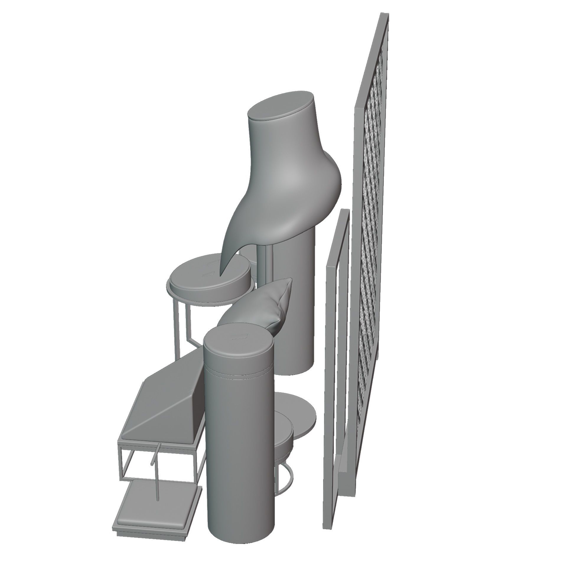 Jewelry Stand Vol 3 3D print model 3D print model_8