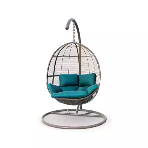 swing chair  002 Low-poly 3D model