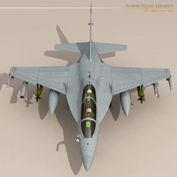 M346 striker 3D model_3