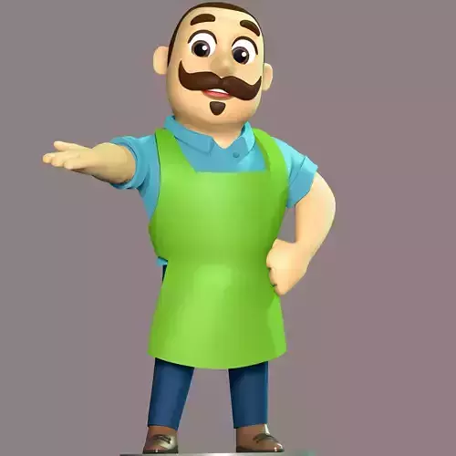 Mr Porter 3D print model
