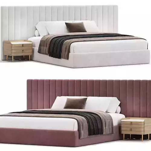 Milan Bed By Stylishclub