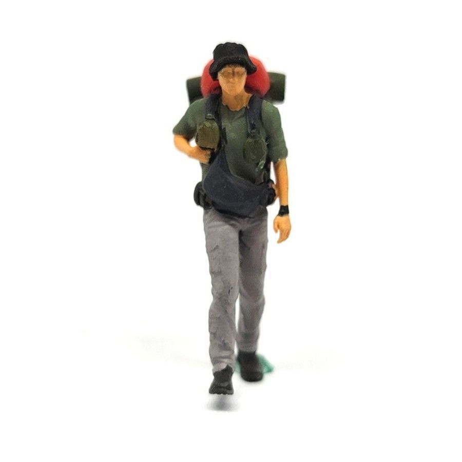 Figure Fira climber adventure 1-64 scale diorama miniature 3D print model_7